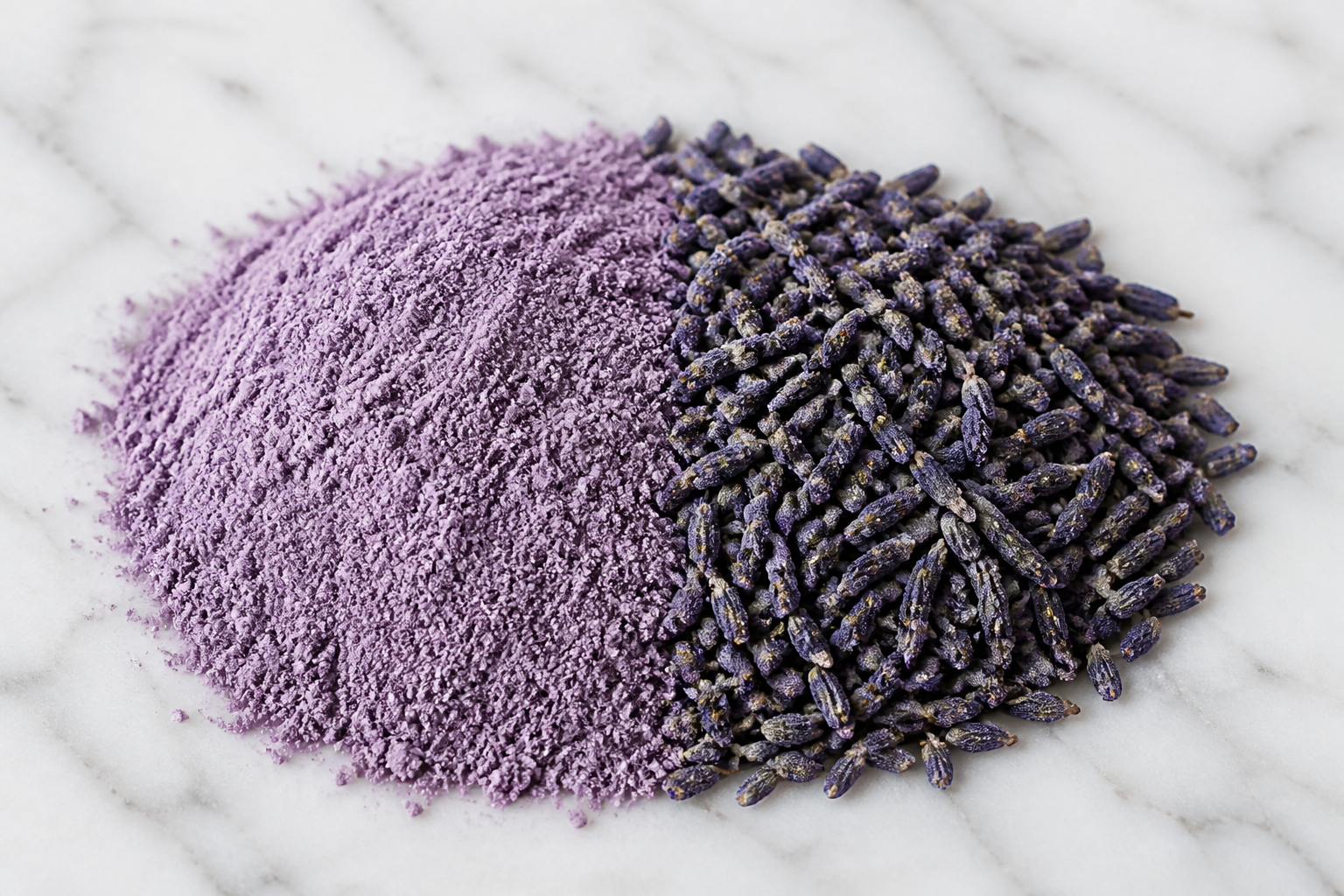 Lavender Flower Powder Lavendula hybrida.