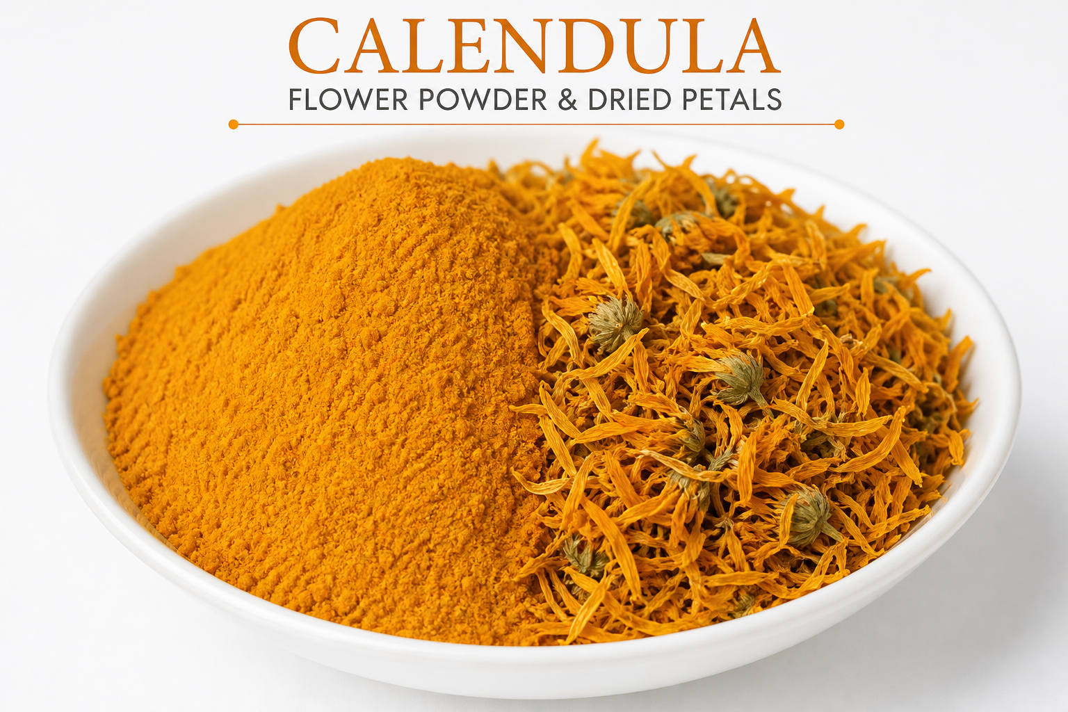 Marigold Flowers Powder Calendula officinalis