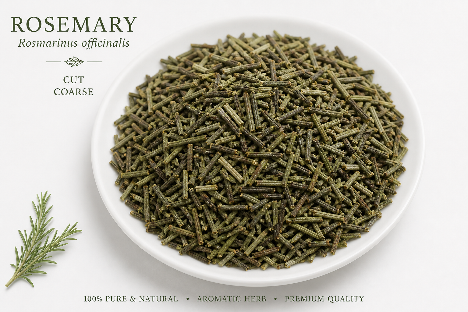 Rosemary Leaves Cut Rosmarinus officinalis