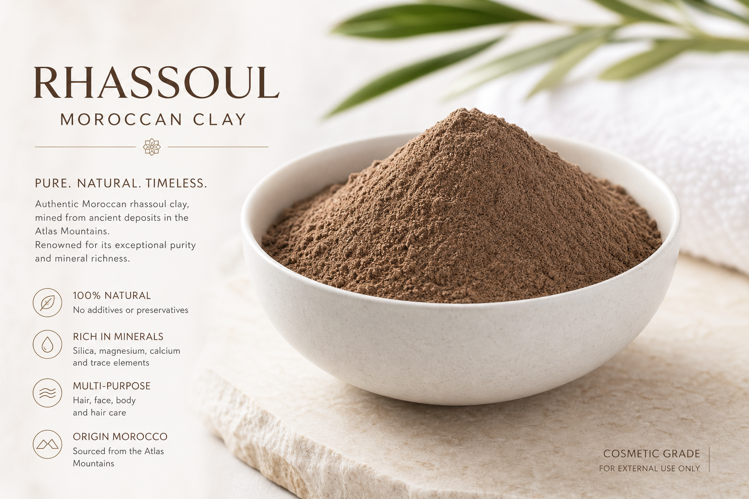 Rhassoul Clay (Ghassoul Clay)
