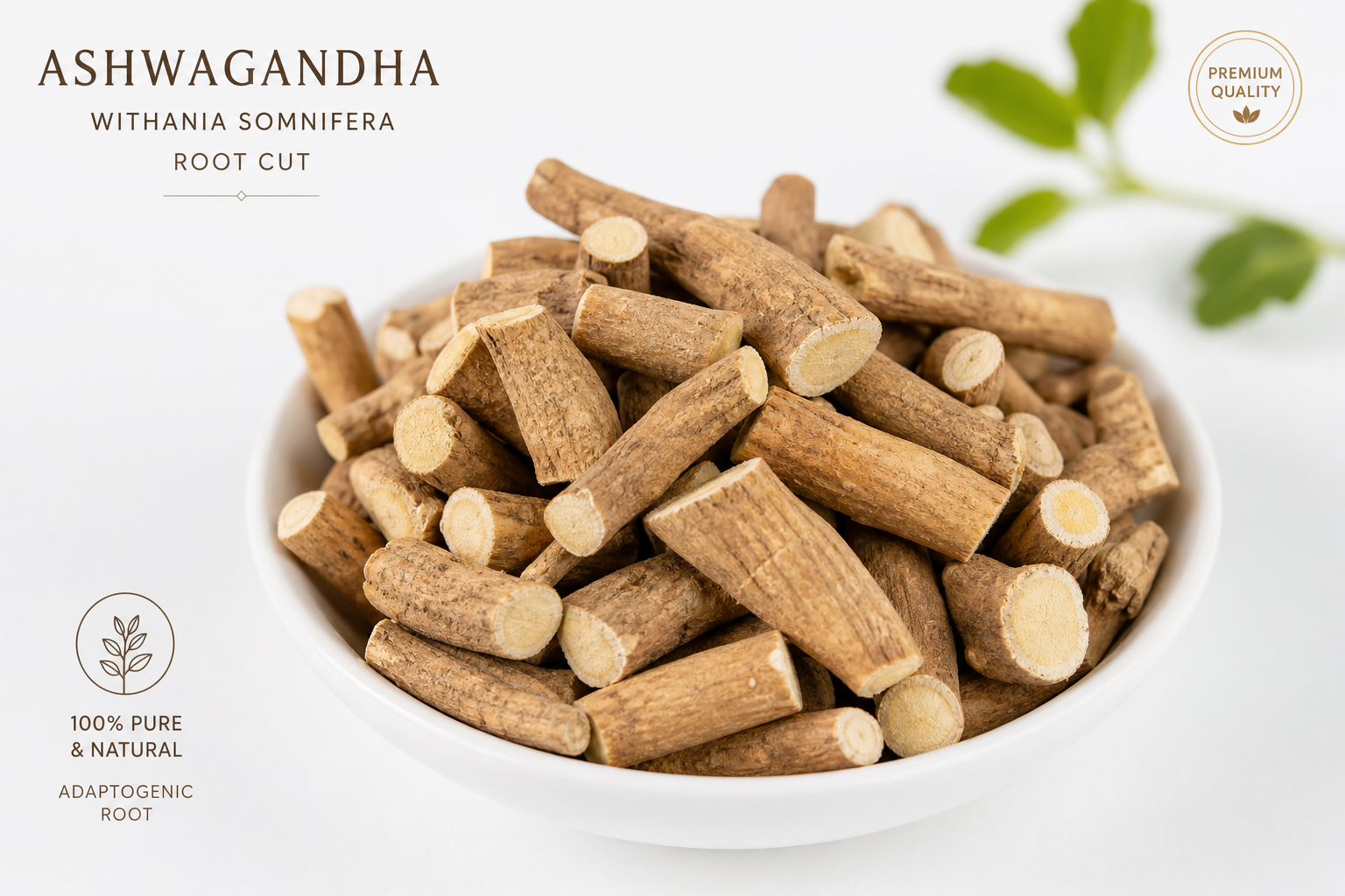 Withania Root Cut Withania somnifera